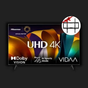 Tecnología smart tv hisense 50" a6n + soporte de regalo