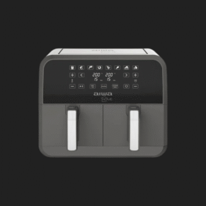 Electrodomésticos freidora sin aceite aiwa dos canastos 1700w